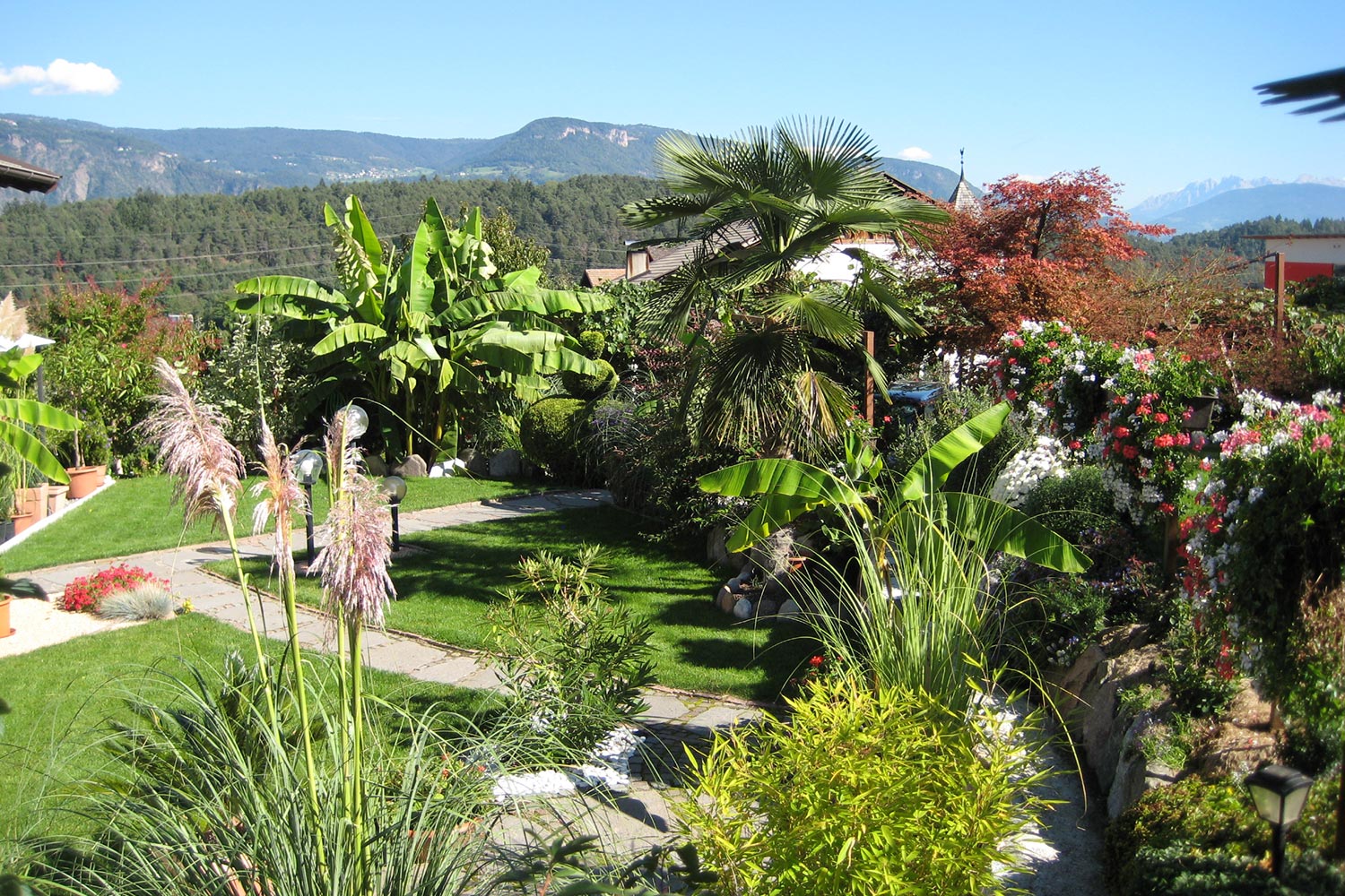 Großer Garten - Residence Kronstein in Tisens